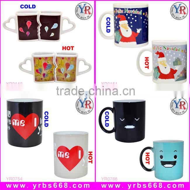 18 years factory selling advertisement customized photo white coffee sublimation mug