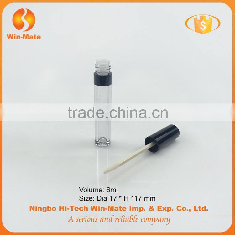 new arrival high quality clear acrylic Lip Gloss Tube With Applicator