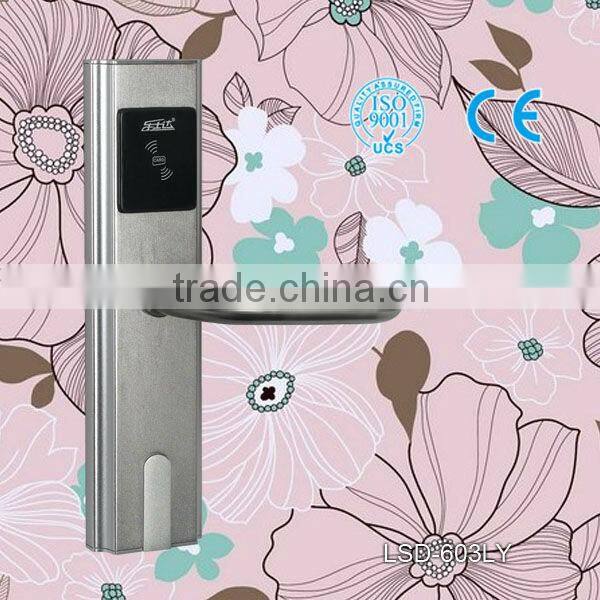 Aluminum Alloy Electronic hotel key card lock mortise door locks