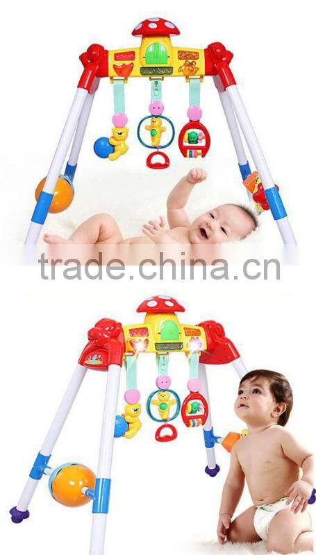 btp-1423318 baby fitness frame Multifunctional infant cartoon fitness frame with music and light