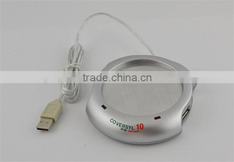 USB cup warmer mug heater with usb hub for computer