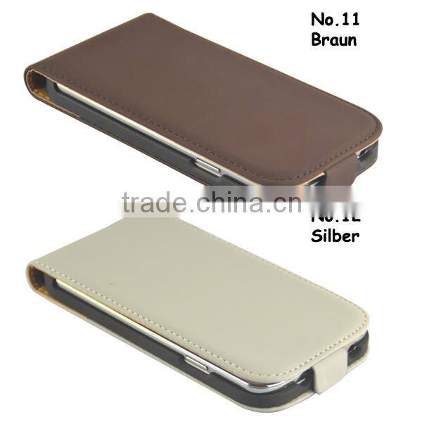 SLIM Leather Case, Flip Leather Case Cover for Sony Xperia E4G