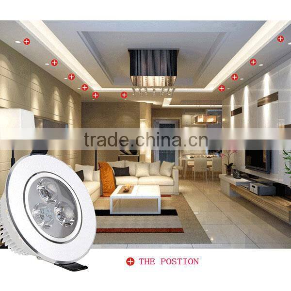 3w led down light 3W 5W 7W 9W 15W 18W with CE ROHS