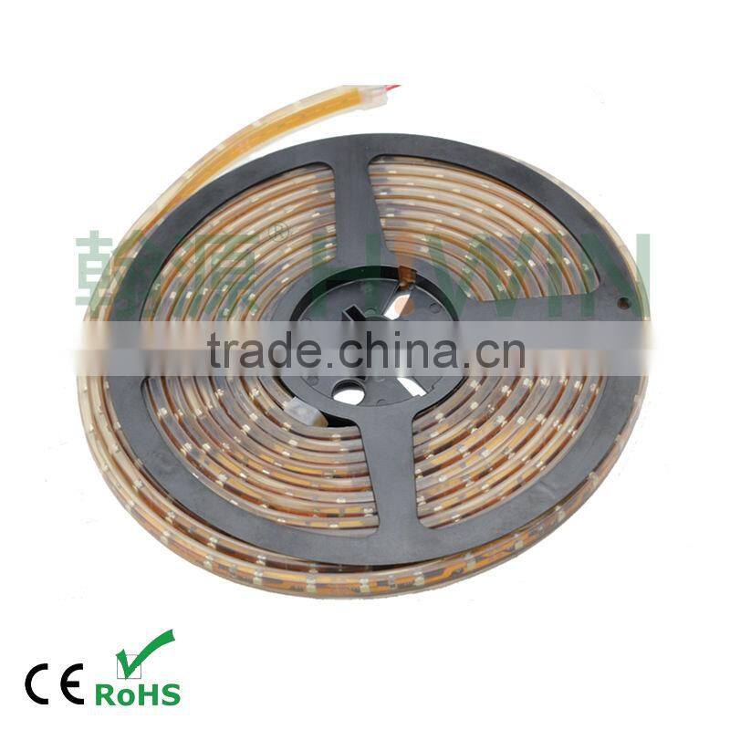 DC 12V or 24V flexible waterproof led strip IP68 3528 silicone tube resin filled