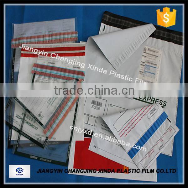 LDPE film printed plastic courier bag