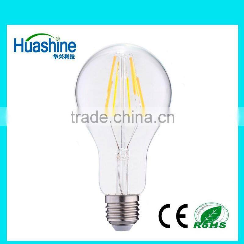 2016 new G45 E27 filament G45-2H 3W led e27 3w dimmable led filament led filament bulb