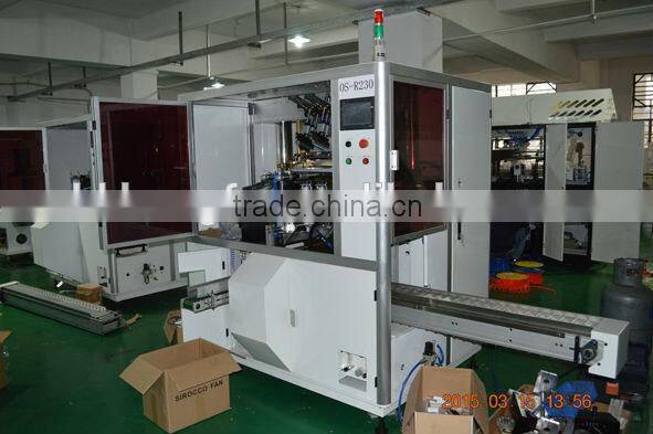 Automatic factory cylindrical screen printer for mugs