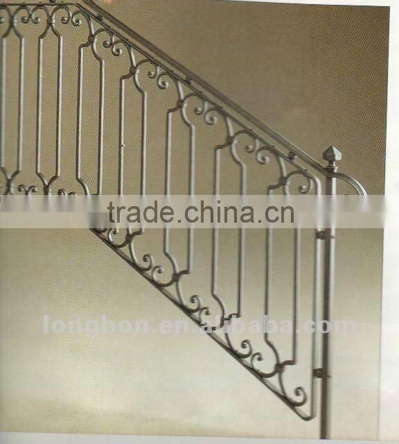 Top-selling hand forged modern metal outdoor stairs