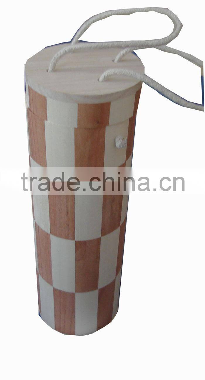 JINLINYUAN direct sale wooden wine box with 2 bottle,welcome to order