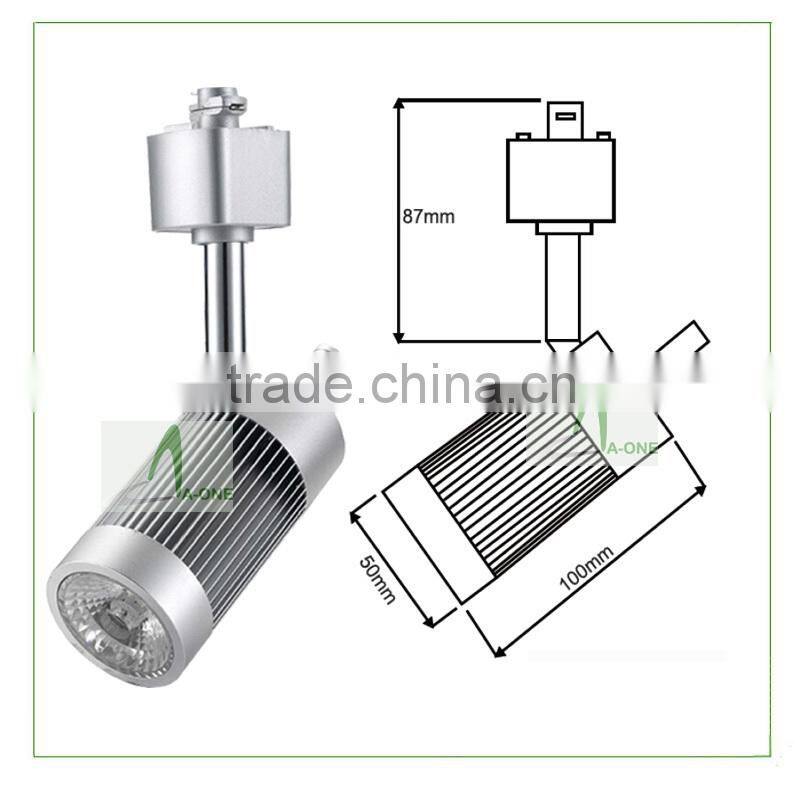 High quality dimmable led track light 12W from shenzhen wholesale