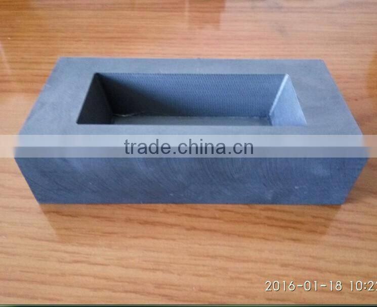 gold ingot casting graphite crucible