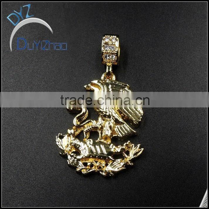 china factory hip hop cz mens cheap pendants