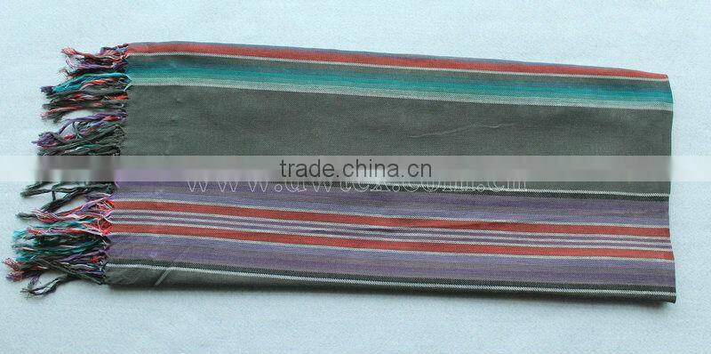 High quality 100% Cotton or Viscose woven stripe Hamam Towel