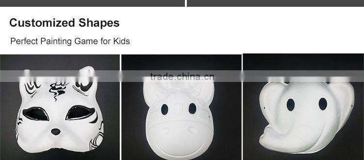 Kids Arts and Crafts Lesson Use Paper Face Mask