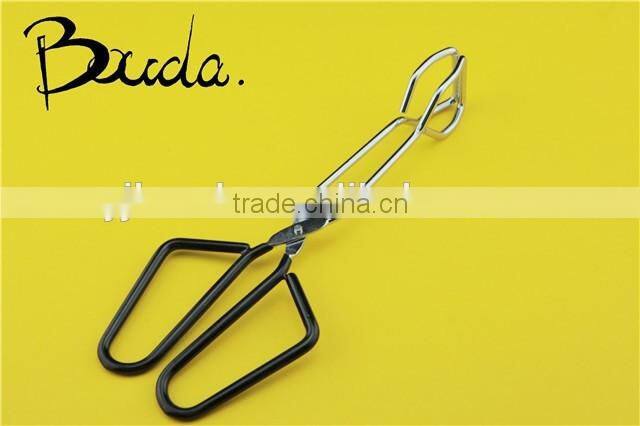 Best sell Bouda kitchen and BBQ grill tong scissors tong BD-K9016
