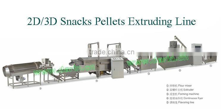 For Sale High Quality 3D Snack Pellets Machinery