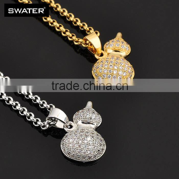 Custom Jewelry Wholesale Gourd 10 To 15 Gram Gold Necklace Designs