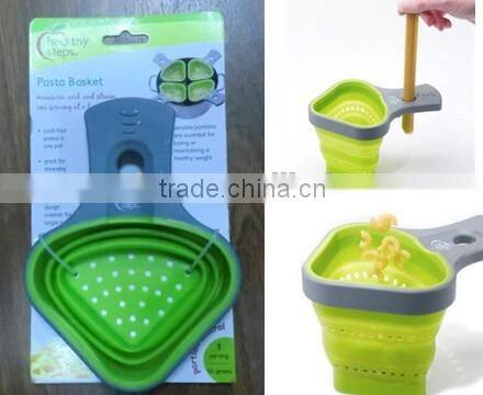 eco-friendly kitchen silicone pot strainer