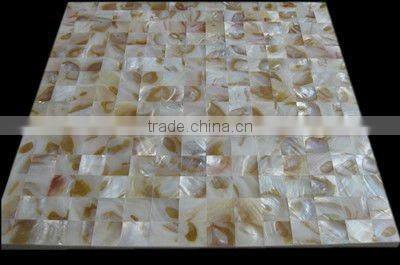 Natural china river mother of pearl shell with pattern - wall tile
