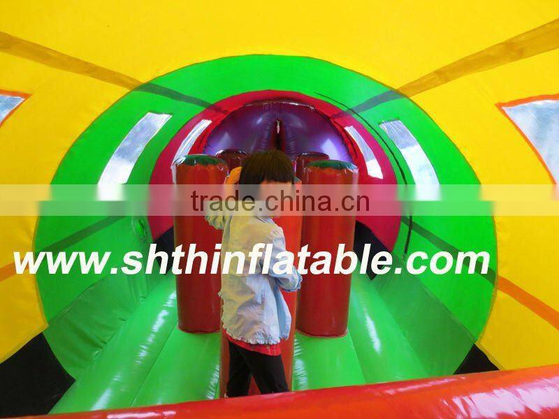 inflatable crocodile tunnel
