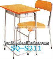 HOT SALE simple school desk and chair SQ-S207