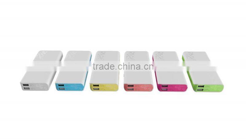 2015 new design 13000mah portable mobile power bank