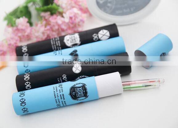 cheap promotional packaging pencil paper tube box