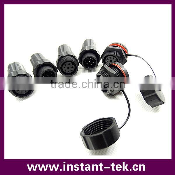 INST M22D IP68 4pin metal waterproof connector