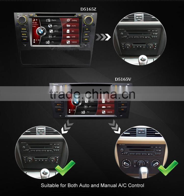 EONON D5165X 7" Digital Touch Screen Car DVD Player with Built-in GPS For BMW E90/91/92/93