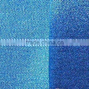 Benzo Blue 80% Cotton 18% Polyester 2% Spandex Elastic Twill Denim Fabric