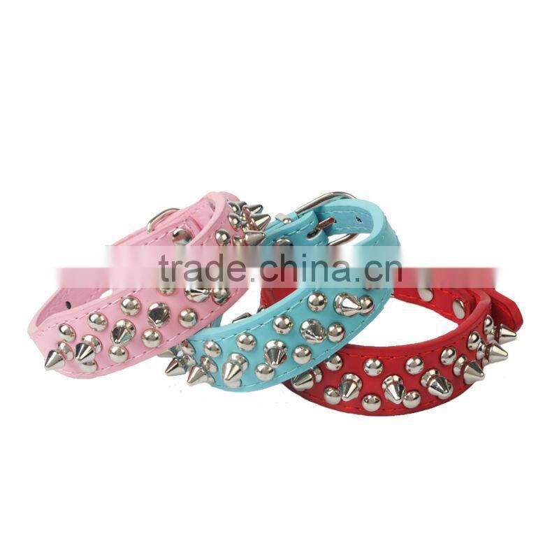 High quality pet dog collar pet collar factory dog collar genuine leather
