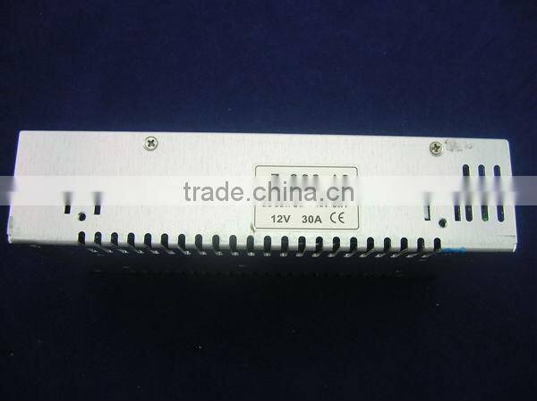 360W Dual Output Switching Power Supply;88 ~ 264VAC input;12V/350W output, CE and ROHS approved