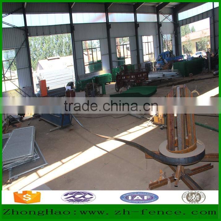 Factory directly sale galvanized and PVC coated european style fence wall and fence gate