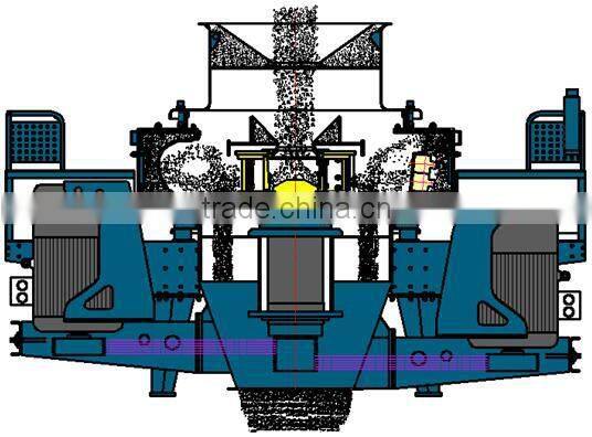 An alibaba China cheap VSI vertical shaft impact crusher
