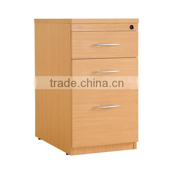 1 metal filing Locking 3 drawers pedestal