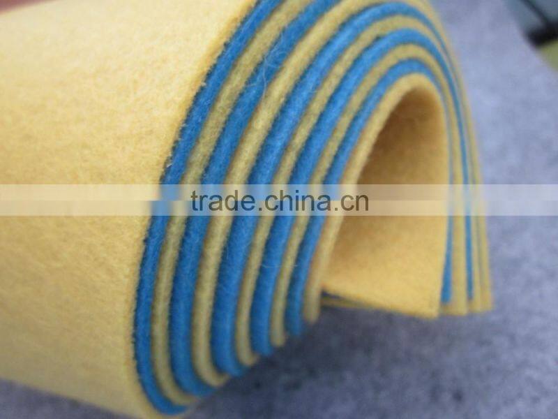 customized colorful polyester needle felt