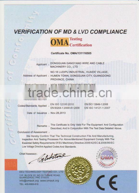 cable extrusion line twisted handle pasting machine