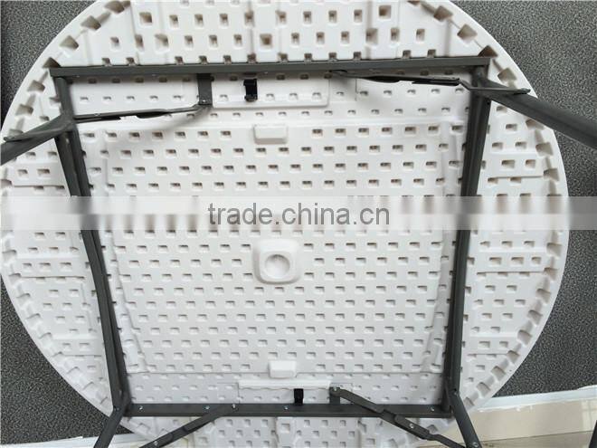 5ft new camping round table for restaurant use from China