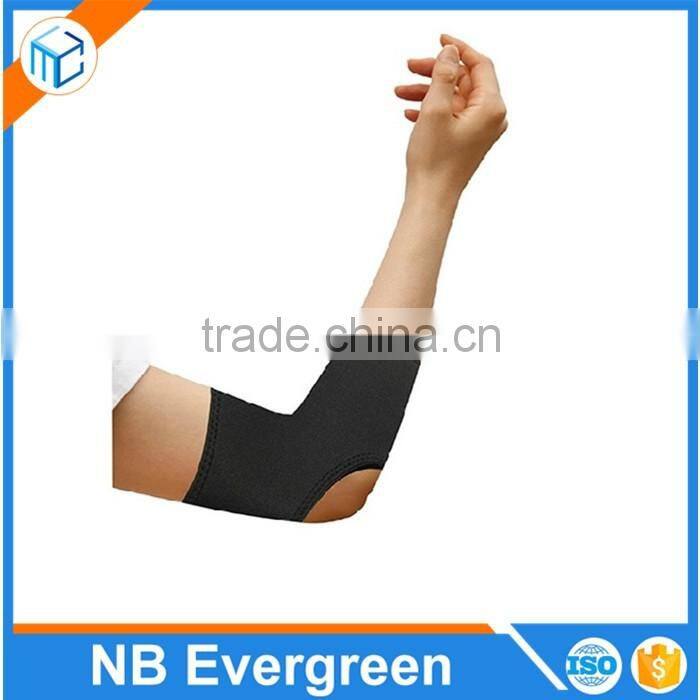 High quality Sports enhancement cooper nylon compression elasticated ankle brace