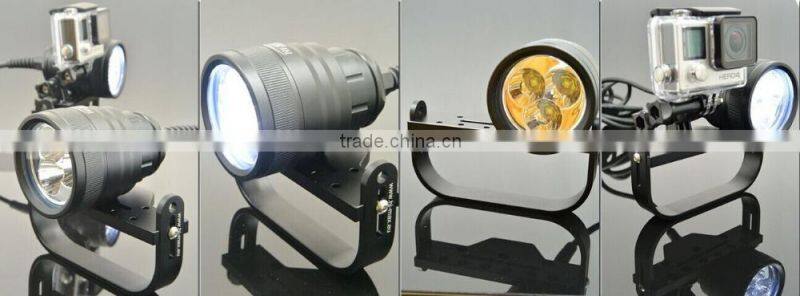 New Arrival Underwater Waterproof IPX8 Dive light LED Canister Flashlight