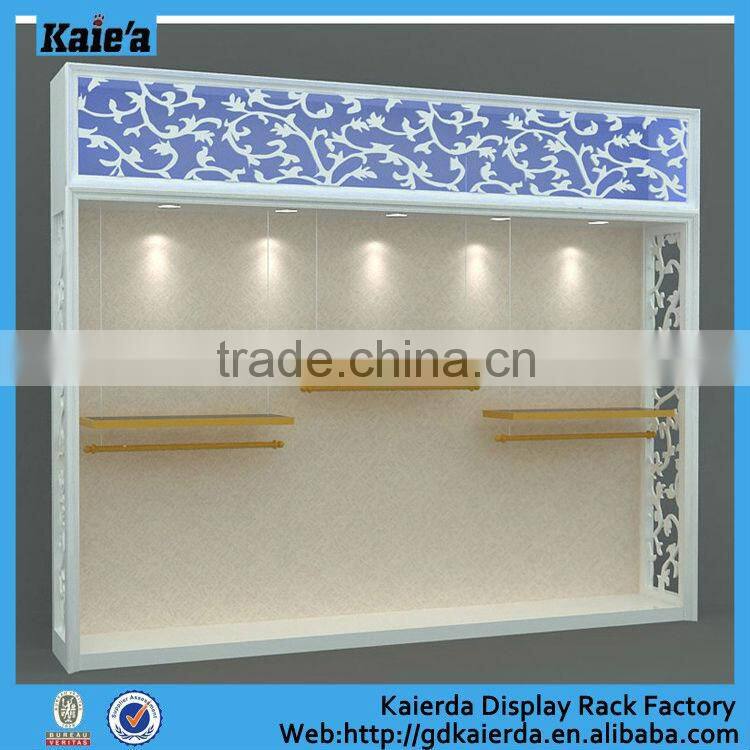 2016 metal display rack/clohes disolay shelf /display shelf design