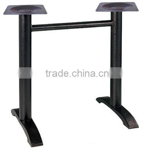 Used long dining table leg aluminum mental table base F3H2A