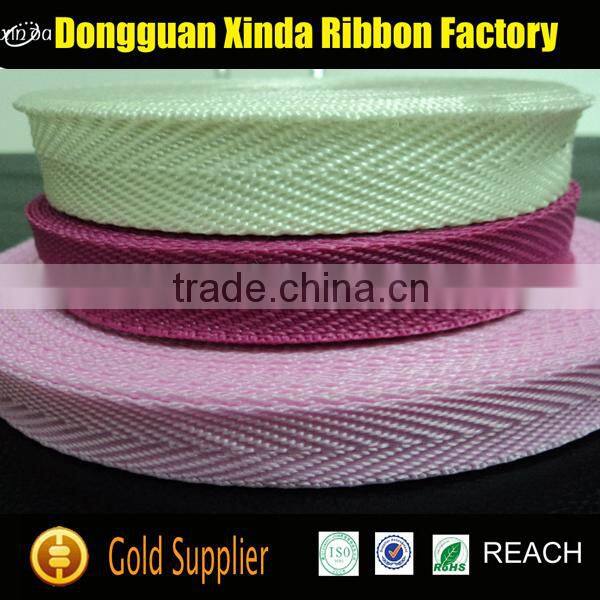 Top Tenacity Best Price Polyester Colorful Herringbone Webbing
