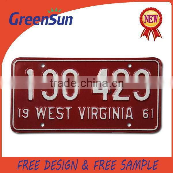 Supreme Quality useful light car license plate frame