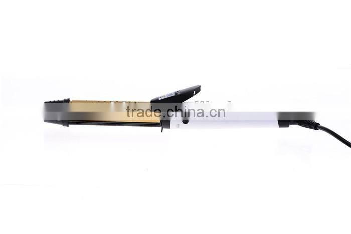 Wet and dry all in one hair straightener ionic hair curler