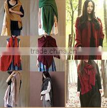 Women's Blanket Oversized Tartan Scarf Wrap Shawl Plaid Checked Pashmina 140*140CM