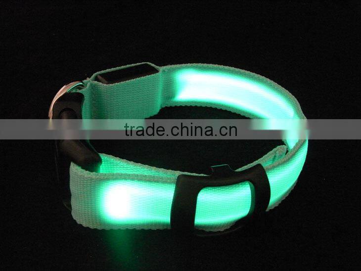 Wholesale Pet Products Dog Collars luminous dog collar