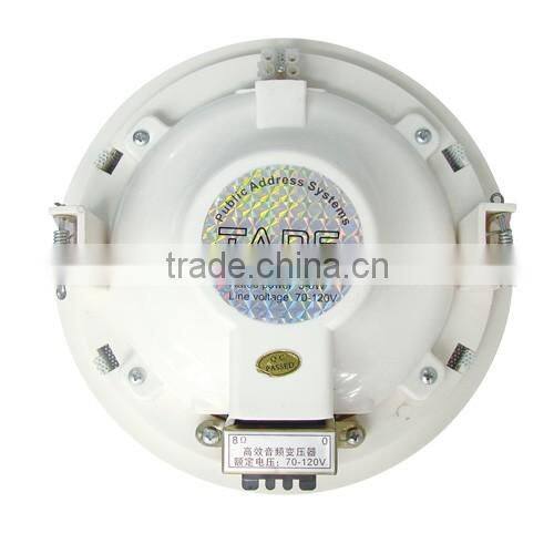 ABS ceiling speaker in wall ceiling surround home speaker