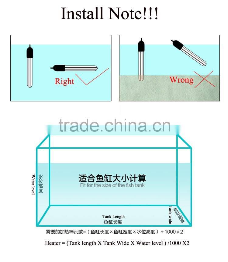 Maxware sale led display 50w 100w 200w 300w 400w 500w aquarium heater