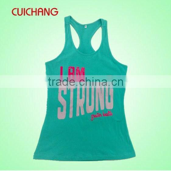 2014 Custom Wholesale tank top for womens
